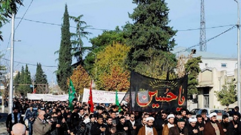 Marneuli şəhərində Tasua yürüşü keçirilib