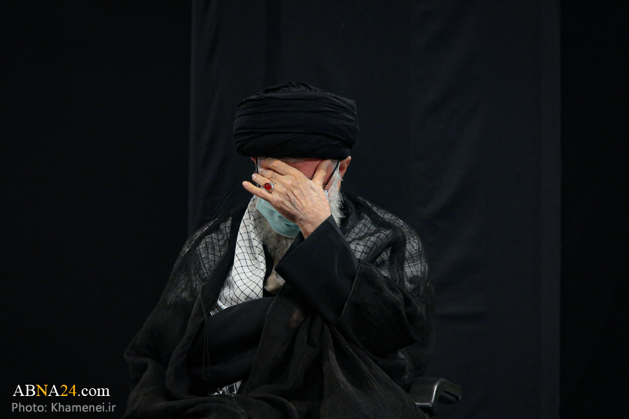 Photos: Imam Khamenei attended a Muharram mourning ceremony on eve of Ashura 2021