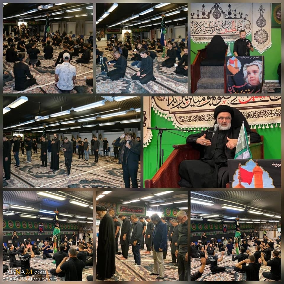 تقارير مصورة / مجلس عزاء حسيني في حسينية "السيدة الزهراء" (ع) بمدينة فيمربي