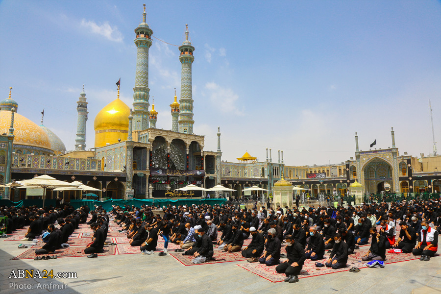 تقارير مصورة / إقامة مجلس عزاء اليوم التاسع من محرم في حرم السيدة المعصومة (ع)