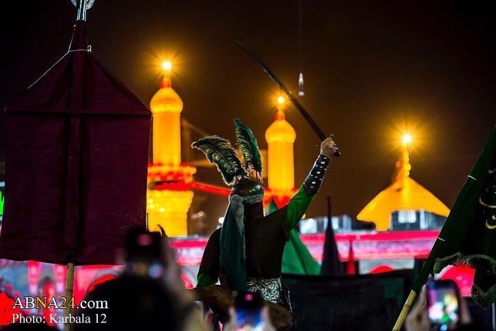 تقارير مصورة / ليلة التاسوعاء في كربلاء المقدسة