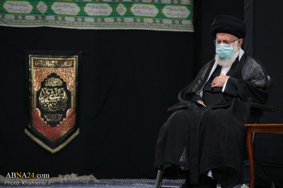 Photos: Ayatollah Khamenei attended a mourning ceremony on the night of Ashura 2021