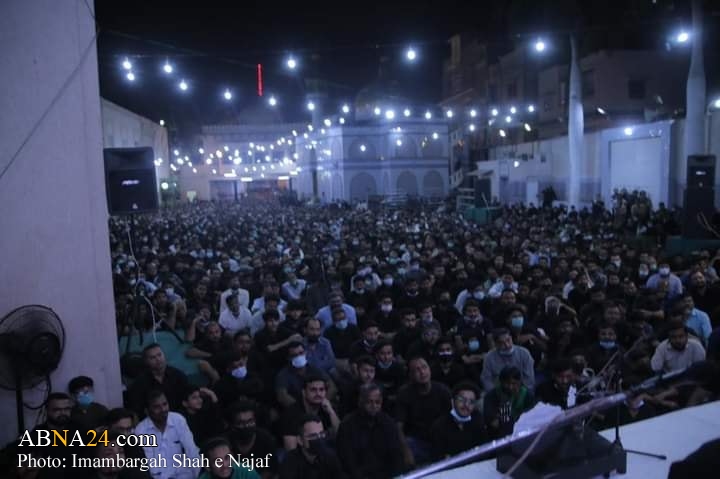 Photos: Muharram mourning Majalis at Imambargah Shah e Najaf in Martin Road of Karachi