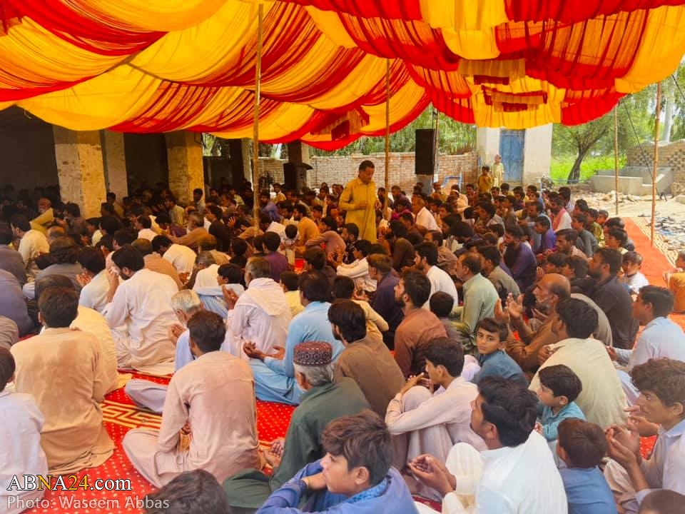 Photos: 11th Muharram mourning Majlis in Mirpur Mathelo