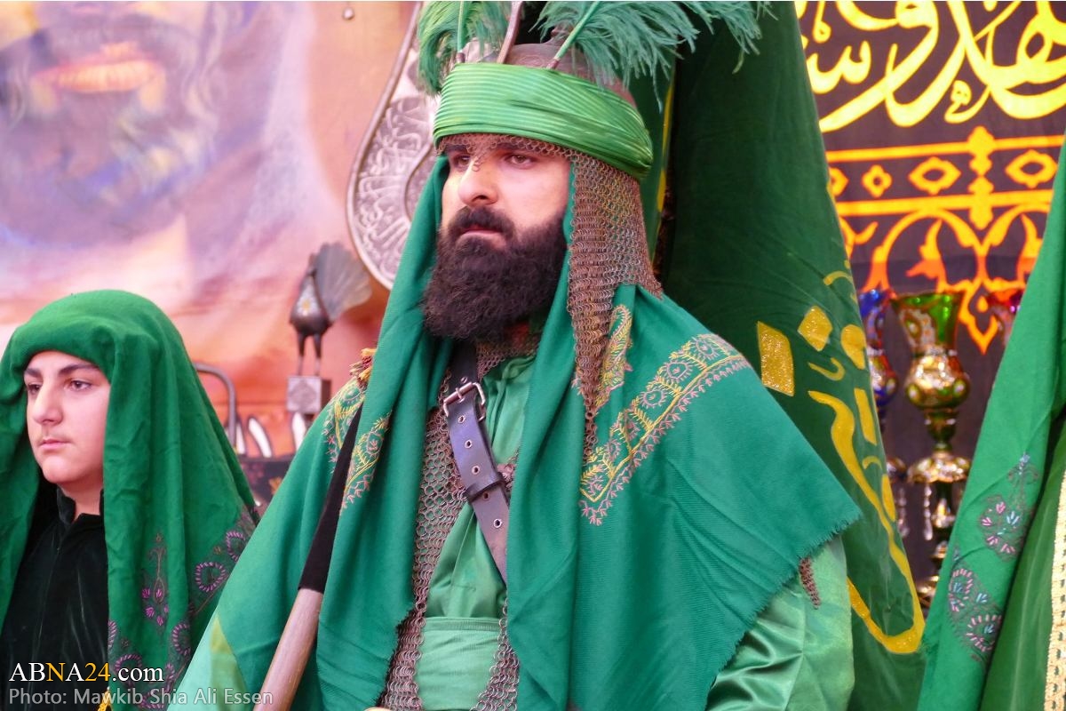 تقارير مصورة / مجلس عزاء حسيني ولطم في موكب "شيعة علي" بمدينة إسن