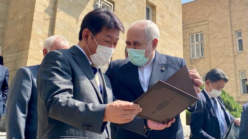 扎里夫接见日本外相
