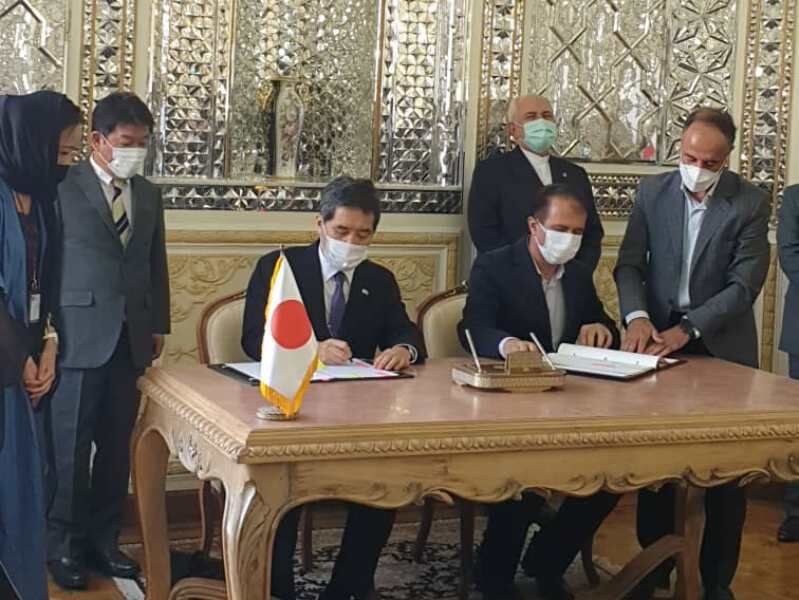 جاپان اور ایران کے درمیان کسٹم  کے شعبے میں باہمی تعاون کے معاہدے پر دستخط 