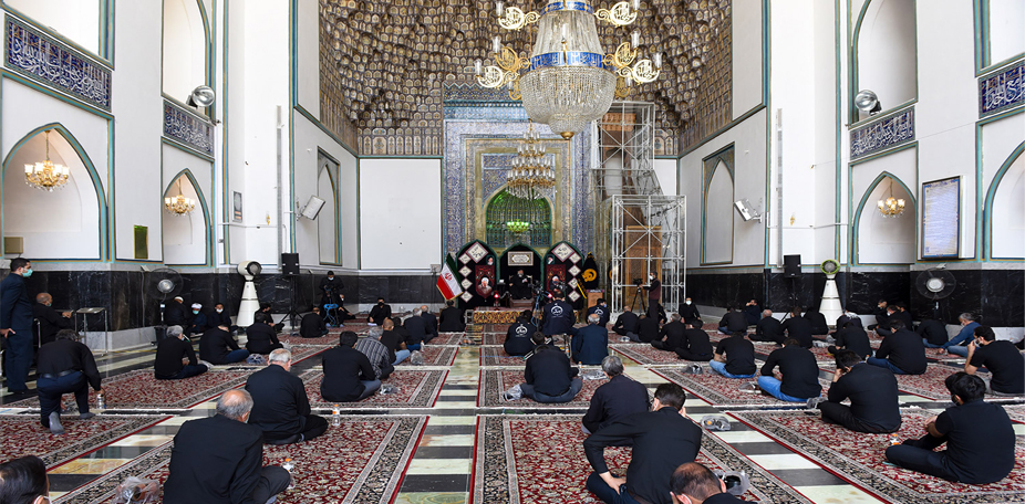 Imam Reza holy shrine holds Ashura mourning ceremony under full health protocols