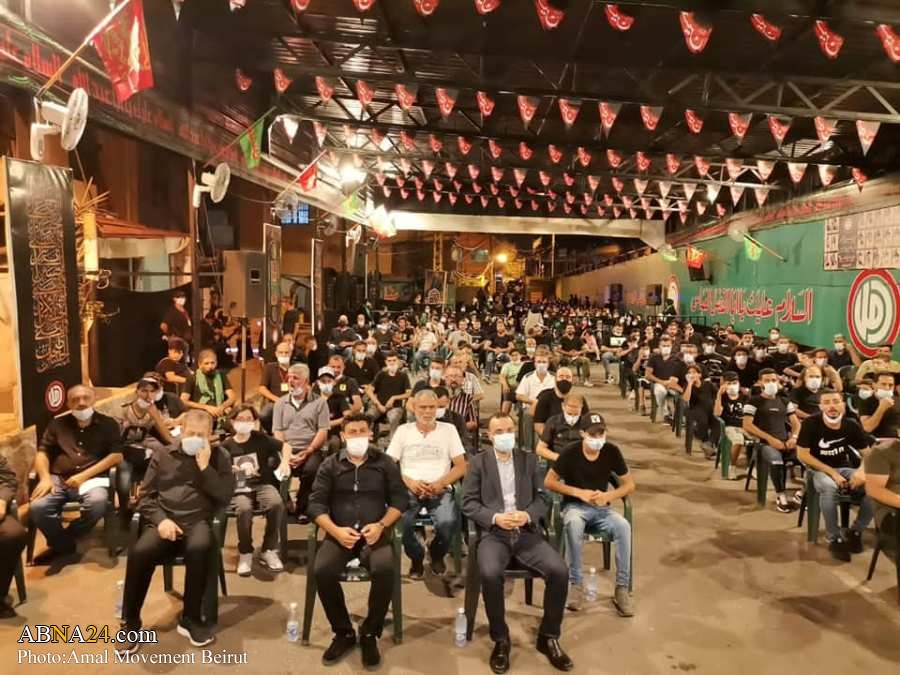 تقارير مصورة / مجالس عزاء بالليلة الثامنة من محرم بمناطق مختلفة في بيروت