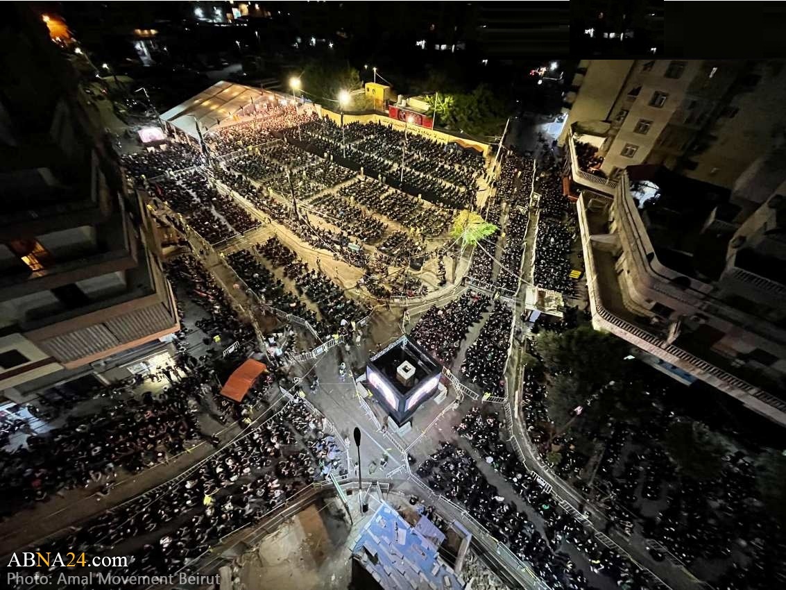 تقارير مصورة / مجلس عزاء باستشهاد الامام الحسين (ع) في بيروت