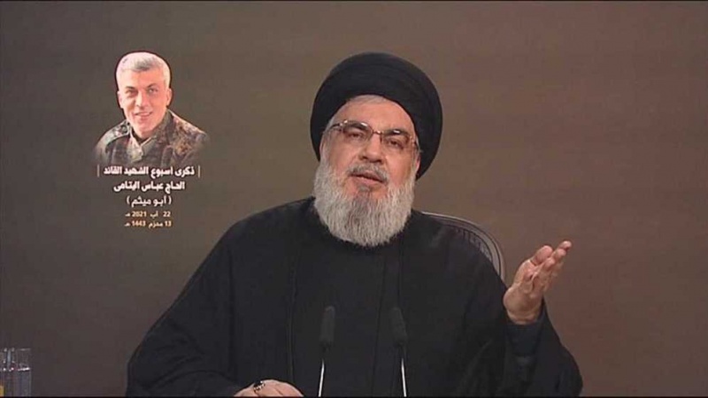 Seyyid Hasan Nasrullah: " Amerika ve İsrail'e Yönelik Düşmanlığımızla Övünüyorum. "