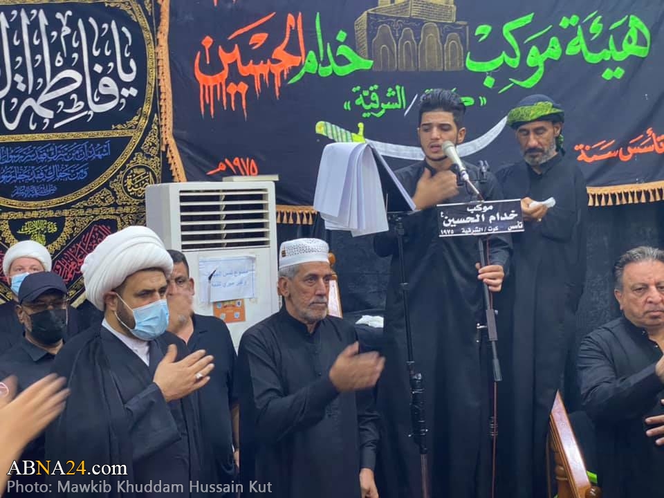 تقارير مصورة / مجلس عزاء حسيني بالليلة العاشرة في مدينة الكوت