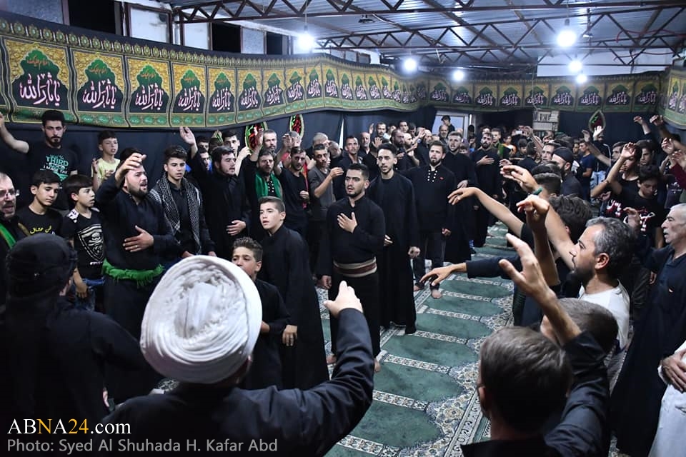 تصویری رپورٹ/ شام کے صوبہ حمص میں مجالس عزا
