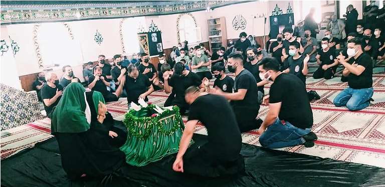 تقارير مصورة / مجلس عزاء يوم "عاشوراء" بمسجد "أهل البيت (ع)" في مدينة "بورصة"