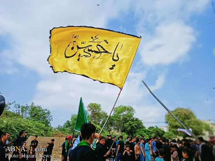 Photos: Ashura mourning procession in Mughal Hazara Goth district in Karachi