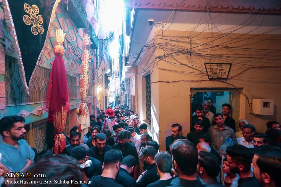 Photos: Muharram Azadari at Imam Bargah Bibi Sahiba of Peshawar