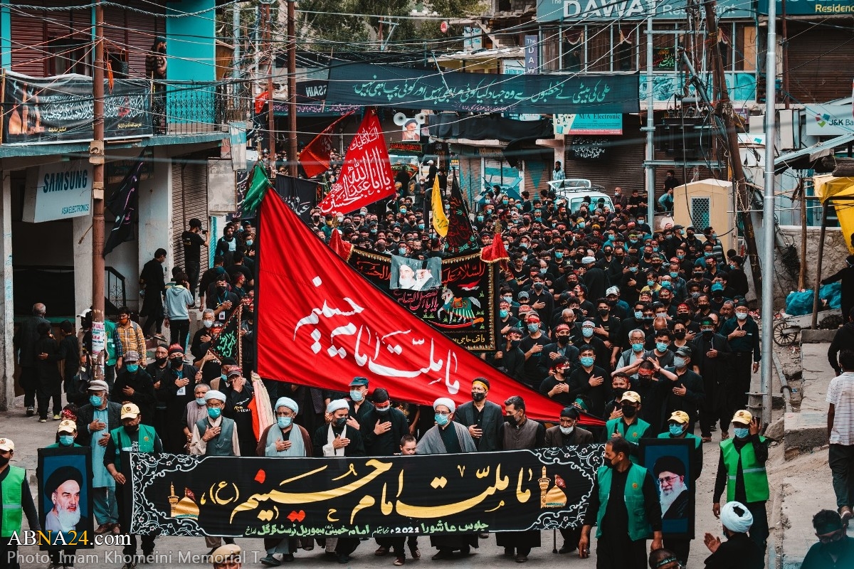 Photos: Ashura mourning procession in Kargil