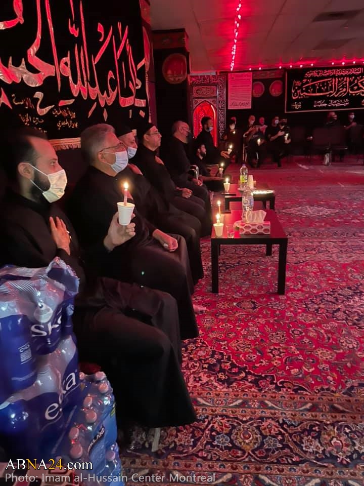 تقارير مصورة /  مجلس عزاء حسيني في ليلة عاشوراء بمدينة "مونتريال"