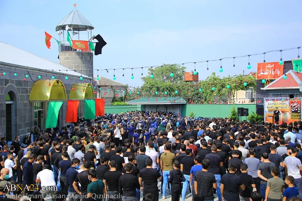 تقارير مصورة / مجلس عزاء يوم عاشوراء في مسجد "الامام الحسن" (ع) بقرية "قزل حاجلي"