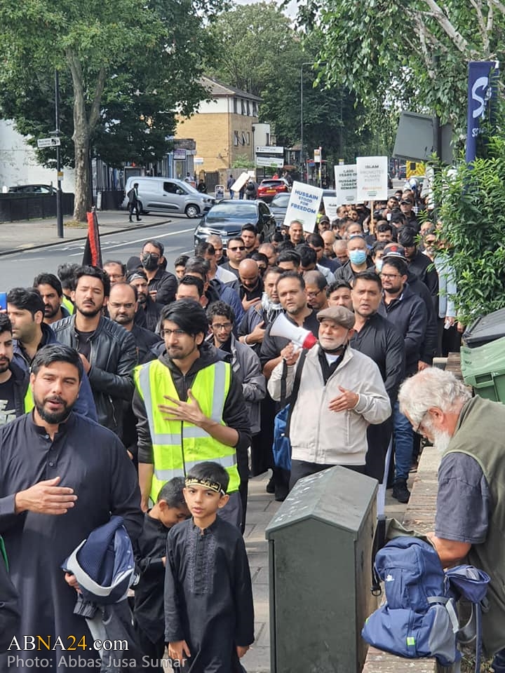 تقارير مصورة / مواكب عزاء يوم عاشوراء في مدينة "لندن"