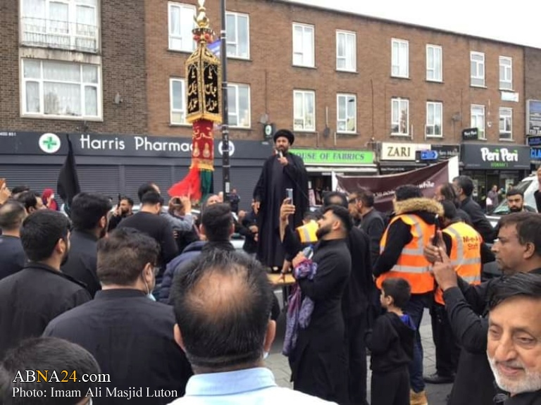 Photos: Ashura mourning procession in Luton 