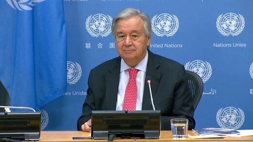 UN Secretary-General announces readiness to cooperate with Iran gov't