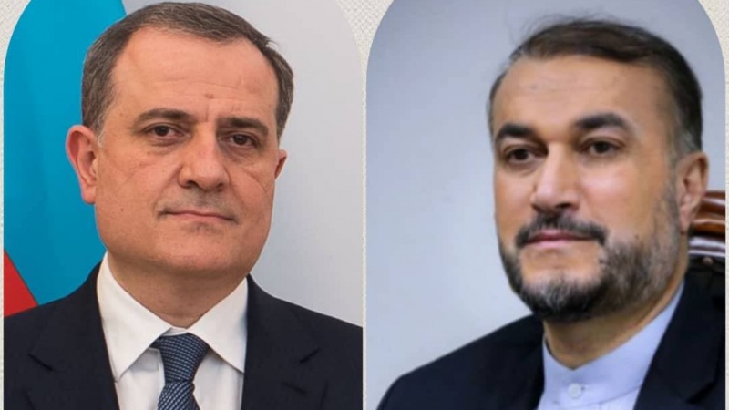 Emir Abdullahiyan ve Azerbaycan Cumhuriyeti mevkidaşı Bayramov görüştü