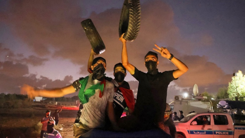 Israelische Truppen greifen Anti-Blockade-Demonstranten am Grenzzaun zum Gazastreifen an