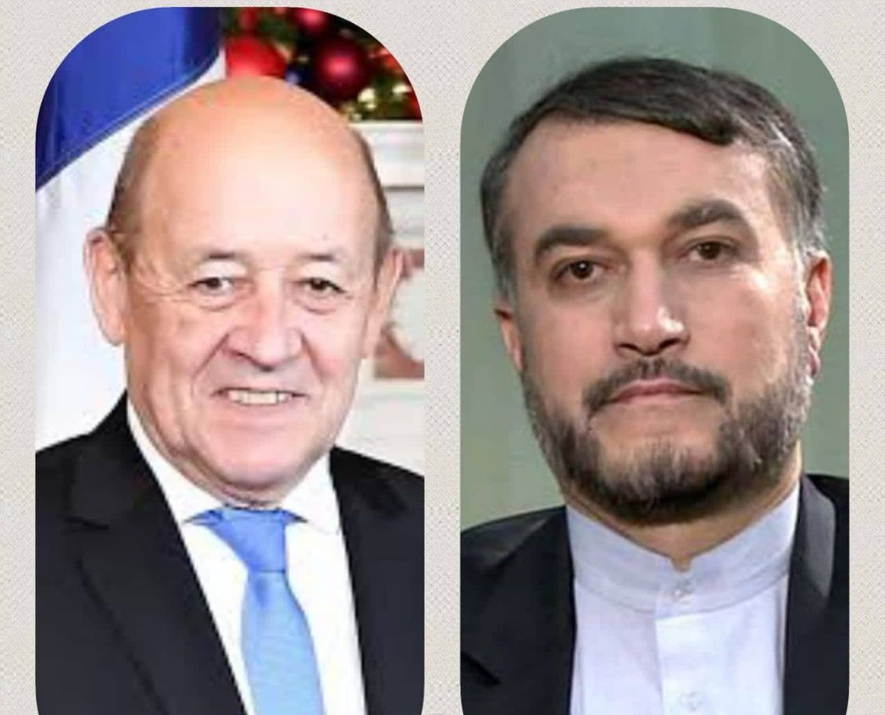 Iran, France FMs stress need for all-inclusive government in Afghanistan