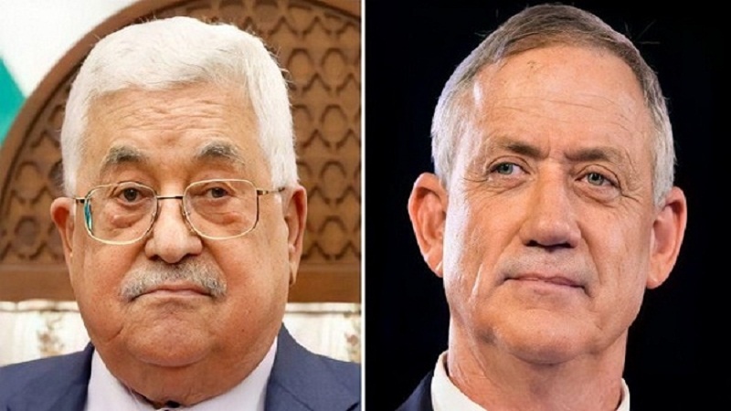 Mahmut Abbas'ın Beni Gantz ile Görüşmesi