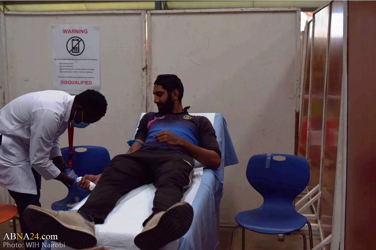 Photos: "Who is Hussain?' branch in Nairobi launched Blood Donation Drive, 60 pints of blood collected 