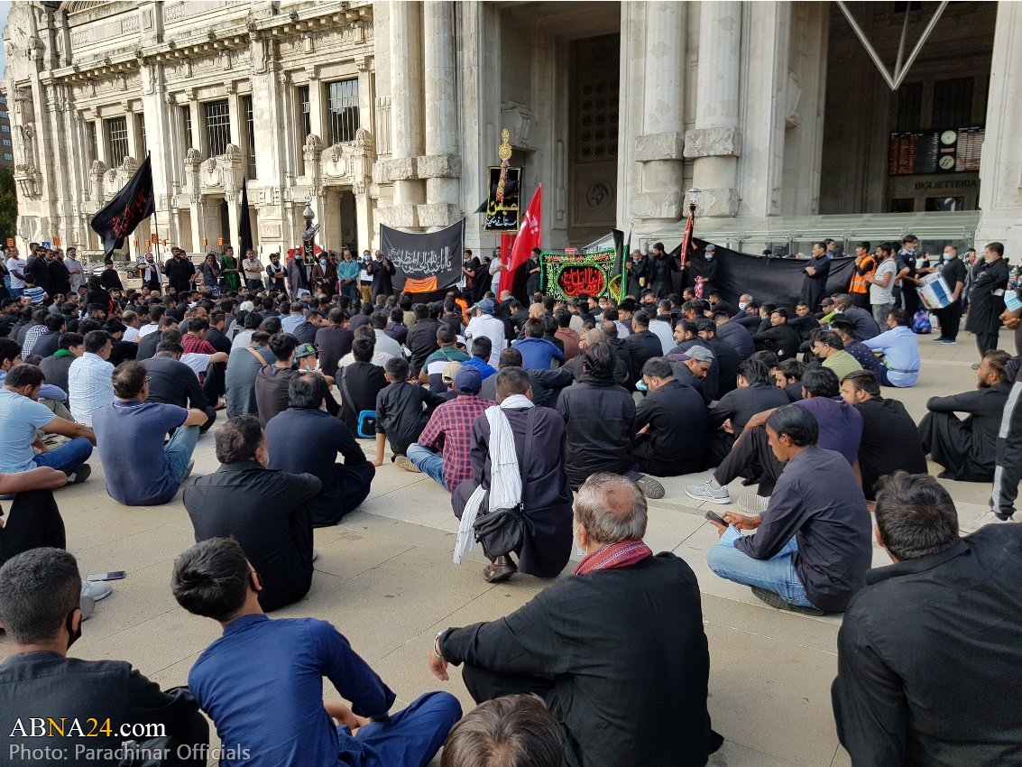 تقارير مصورة / موكب عزاء يوم عاشوراء في مدينة "ميلانو"