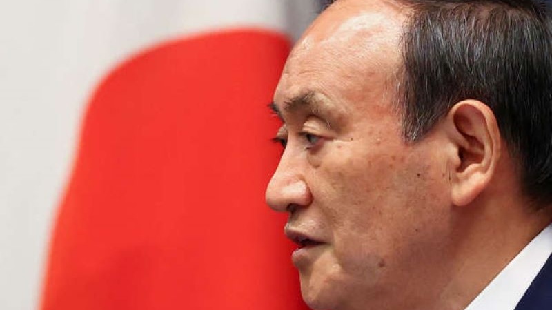 菅氏が、党総裁選出馬を幹事長に伝達