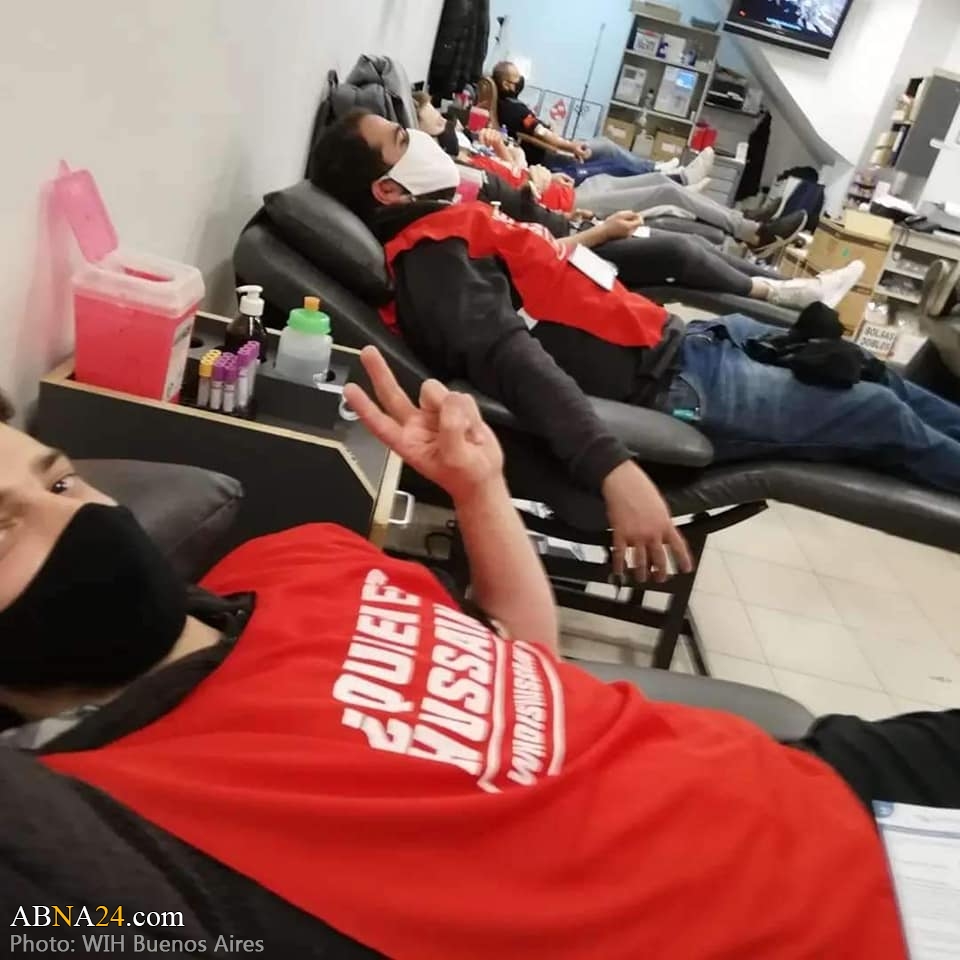 Photos: "Who is Hussain?" volunteers in Buenos Aires organized Blood Donation Campaign in Muharram al-Haram
