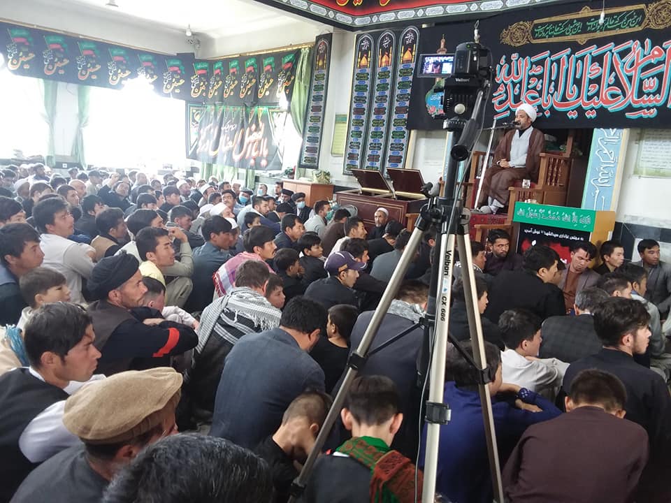 Photos: Ashura mourning ceremony at Rasul e Azam seminary school of Kabul