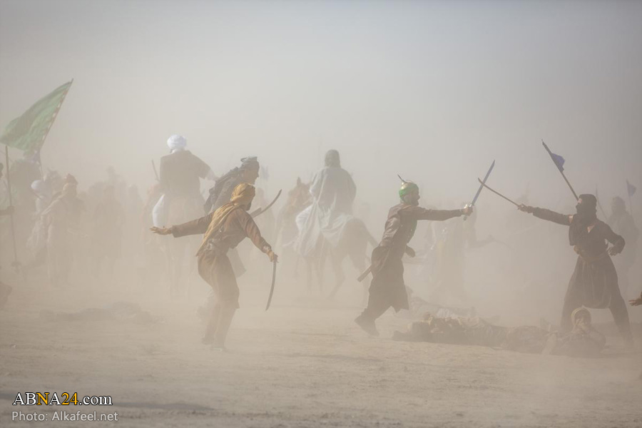 تقارير مصورة / تشبيه واقعة الطف (يوم عاشوراء) بمحافظة القادسية