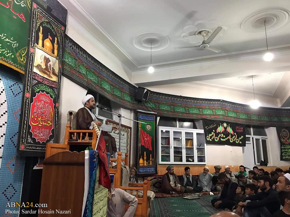 تصویری رپورٹ/ کابل کے مدرسے رسول اعظم (ص) میں عزاداری