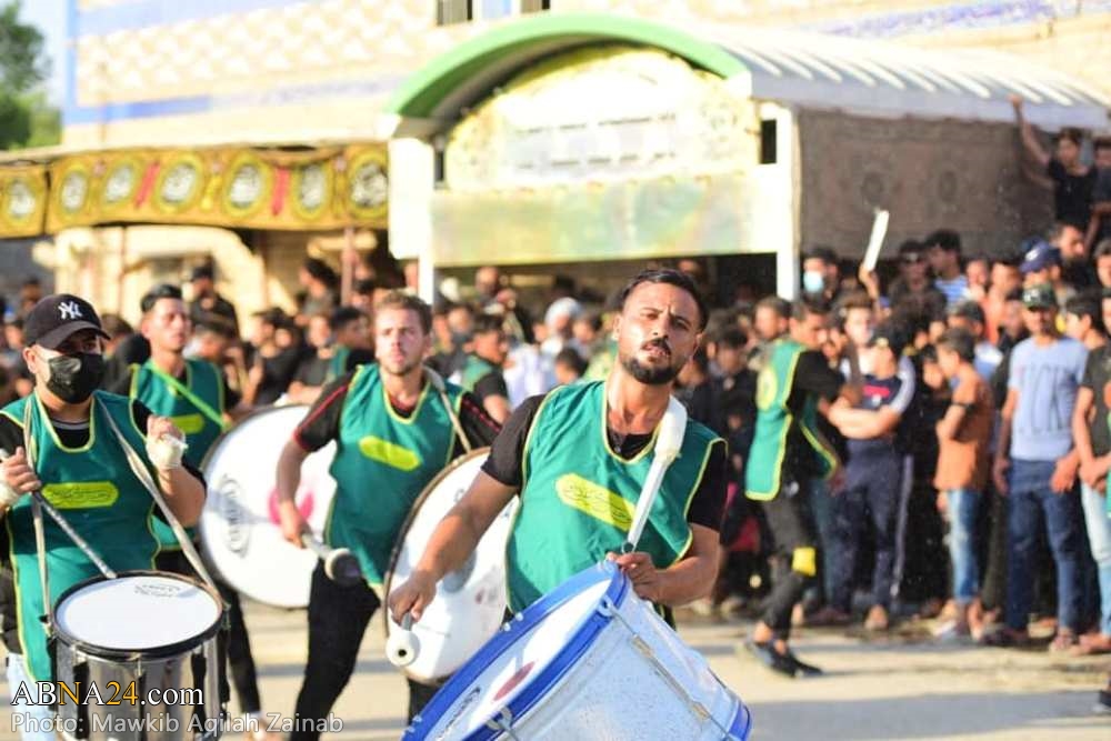 تقارير مصورة / موكب عزاء حسيني يوم عاشوراء في مدينة الكوت