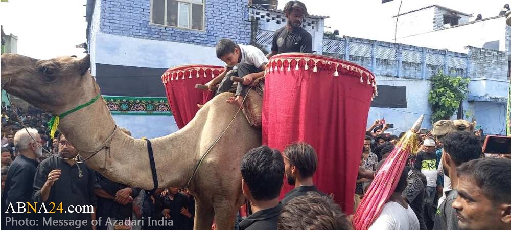 Photos: Ashura mourning procession at Hussainiya Mukhlis Hussain of Zaidpur town, Uttar Pradesh State