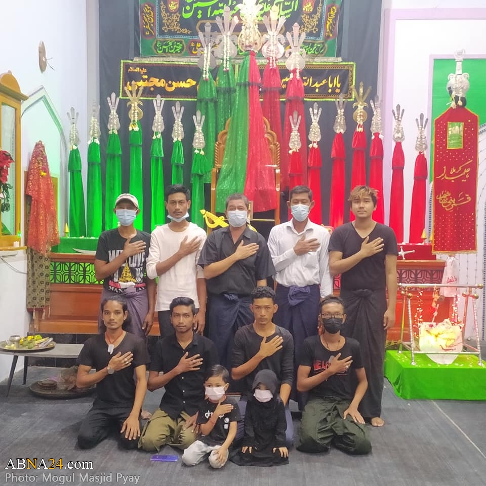 Photos: Muharram mourning night at Mogul Shia Masjid of Pyay town, Yangon