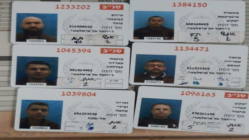 تحرر 6 أسرى فلسطينيين من سجن “جلبوع” الاسرائيلي عبر حفر نفق+ (صور)