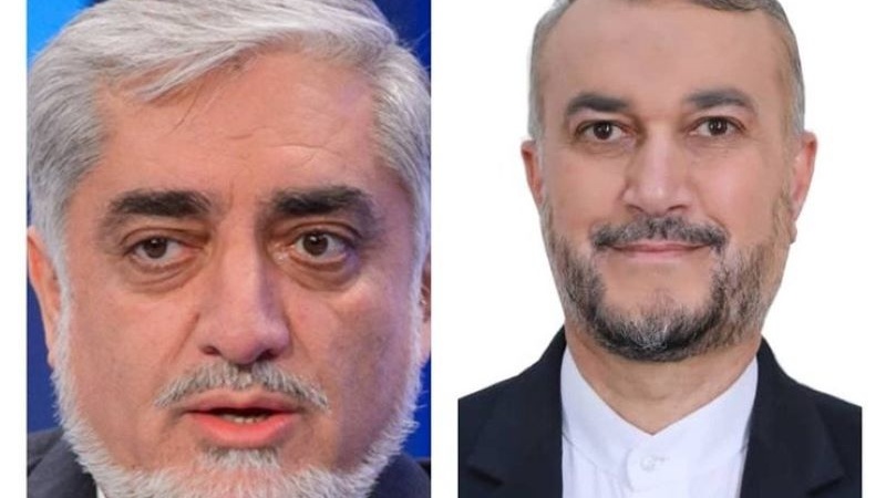 イラン外相とアフガン和解高等評議会議長が電話会談