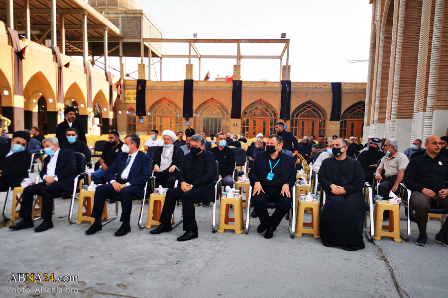 تقارير مصورة / مجلس تأبين آية الله العظمى المرحوم السيد محمد سعيد الحكيم في مسجد السهلة