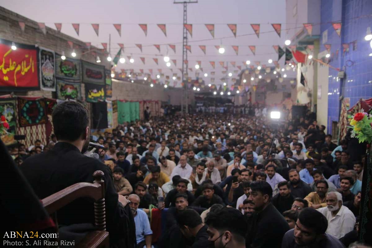 Photos: Muharram mourning Majlis in Ratto Dero, Sindh Province 