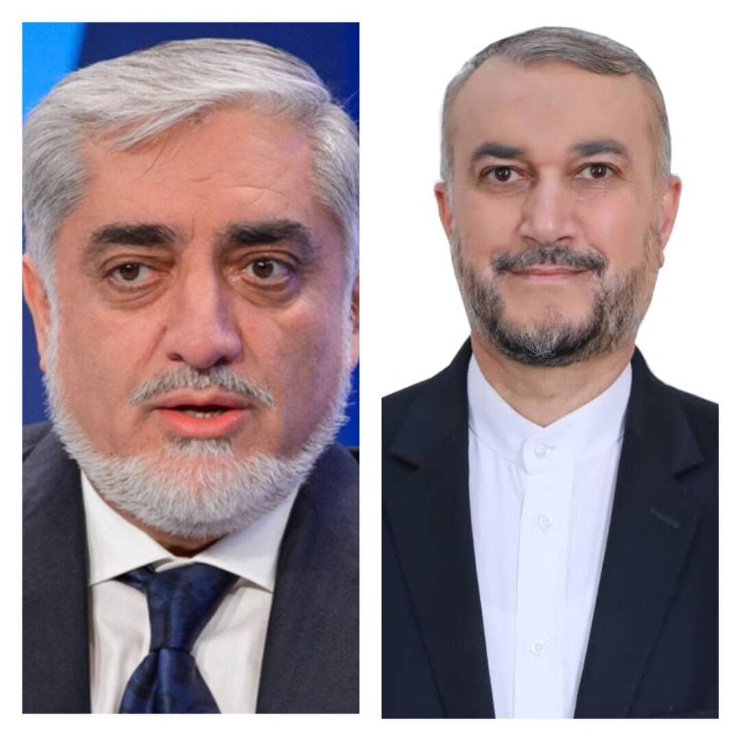 Iranian FM exchanges views with Afghanistan's Abdullah Abdullah on phone
