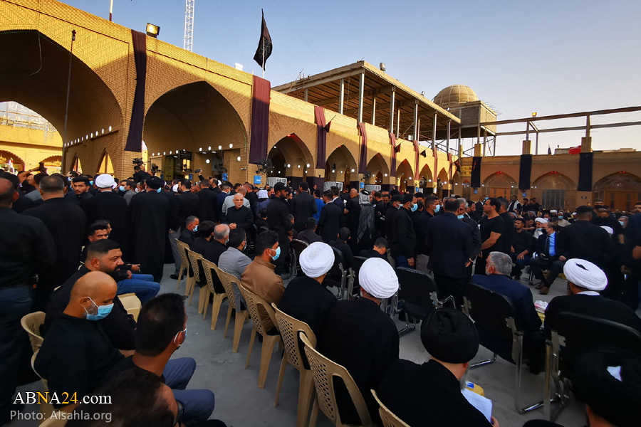 Photos: Funeral ceremony for Grand Ayatollah Hakim held at Al-Sahla Great Mosque, Kufa