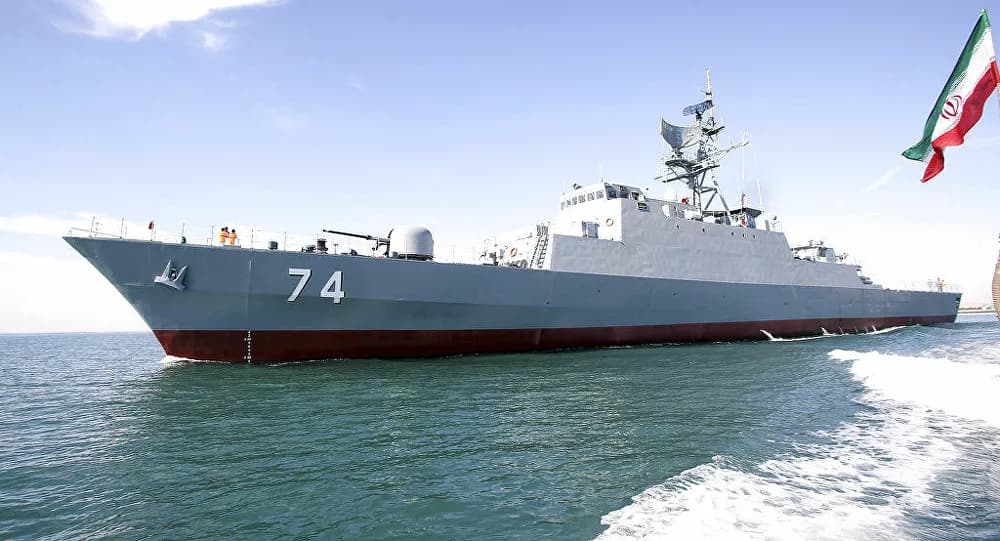 Marinha do Irã anuncia volta 'para casa com sucesso' de embarcações que navegavam pelo mar Báltico
