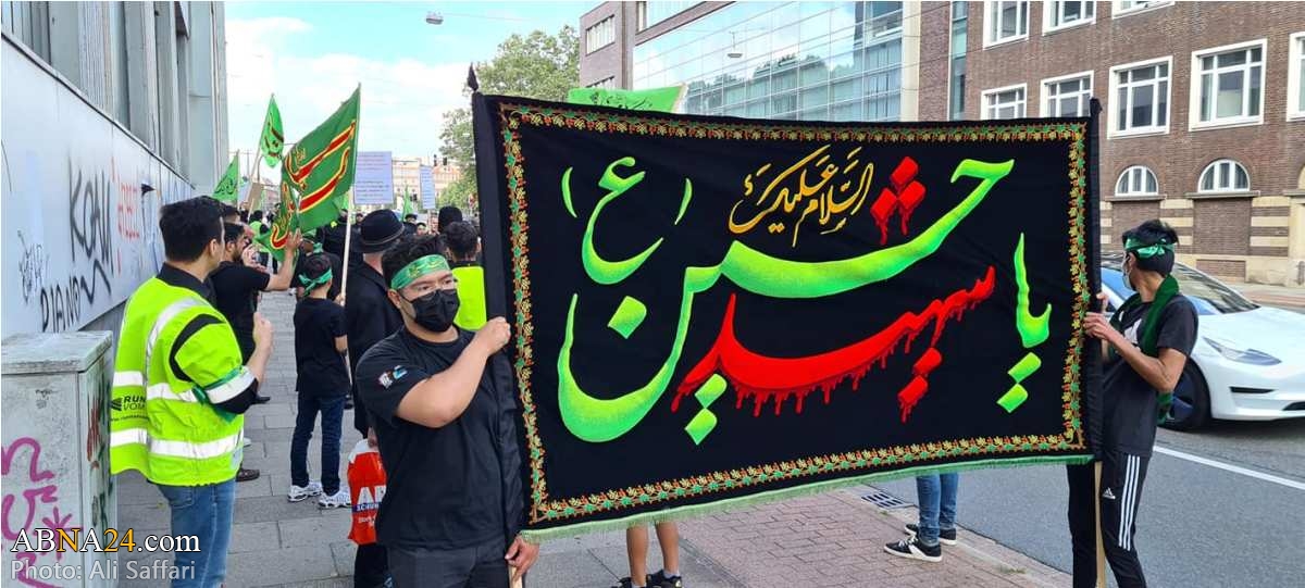 تقارير مصورة / موكب ومأتم حسيني بيوم عاشوراء بمدينة بريمن