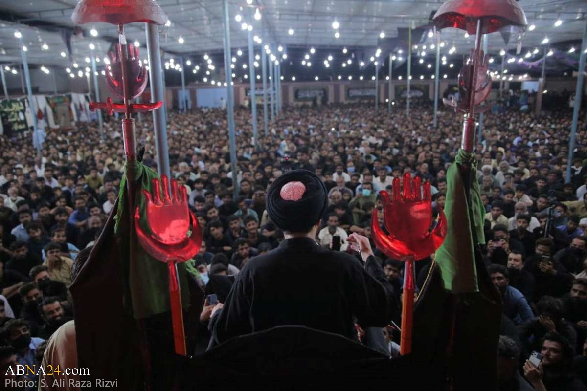 تصویری رپورٹ/ سندھ کے شہر ٹانڈو اللہ یار میں مجالس عزا کا انعقاد