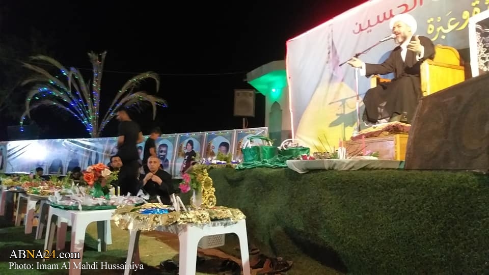 تقارير مصورة / مجلس عزاء حسيني في شهر محرم بقضاء "ابو سبع" بمحافظة ميسان